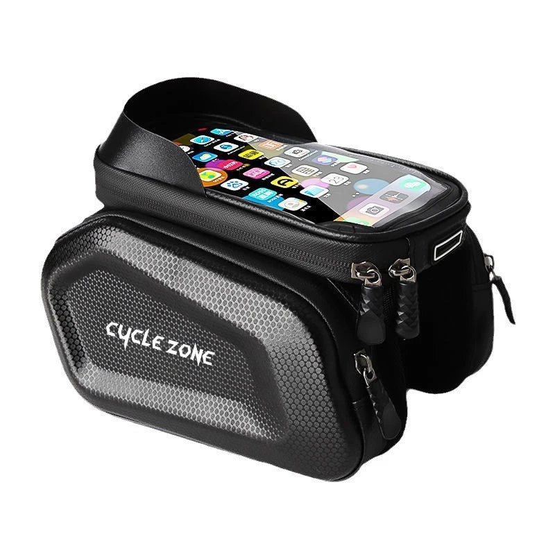 Bicycle Phone Bag Bike Top Front Tube Frame Bags Cycling Front Bag Touch Screen Road MTB Mountain Bike Phone Bags Accessories