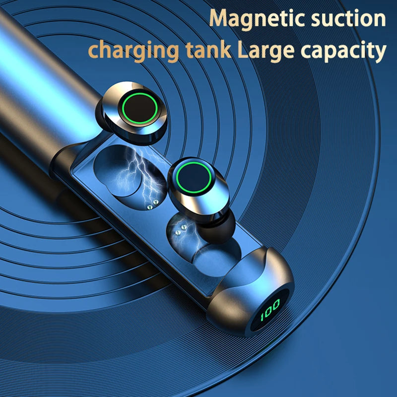 BQ40 TWS Wireless Earphones Bluetooth 5.3 HIFI Stereo Music Headphones Low Latency Gaming Earbuds Sports Gamer Headset With Mic