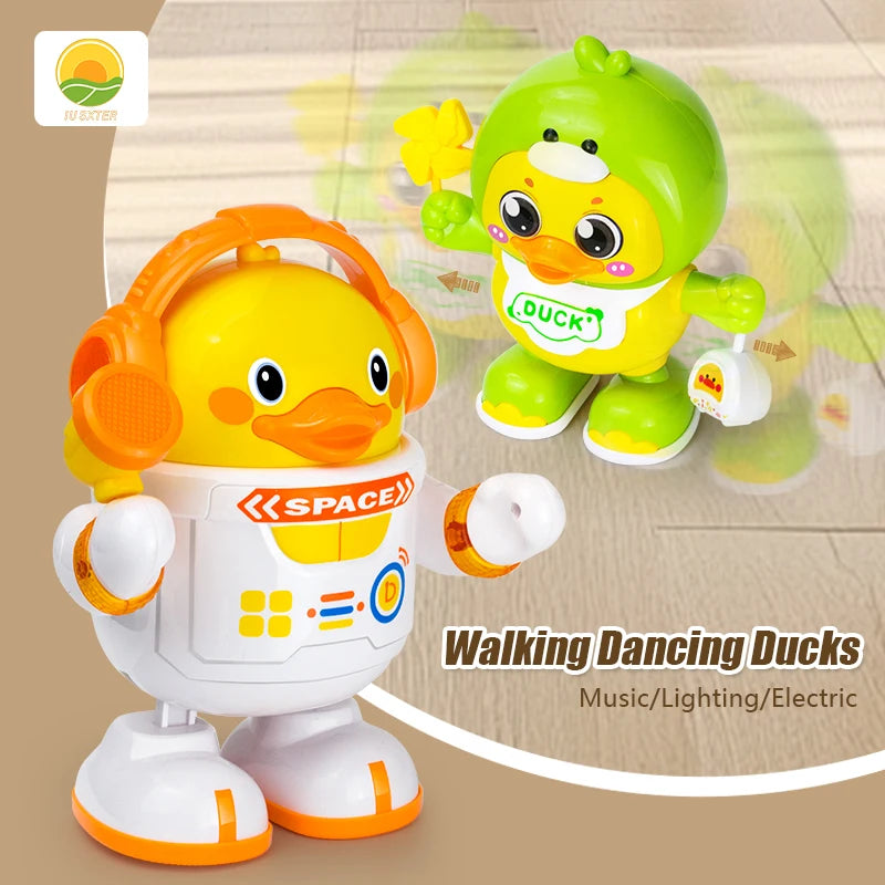 Children Dancing Rabbit Electronic Walking Moving Animals Pet With Music Lighting Girl Interactive Game Frog Kid Toy 3 Year Gift